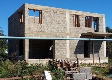 строительство дома из керамзитовых блоков
