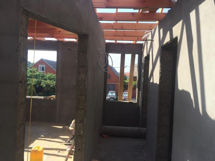строительство дома с черновой отделкой в Темрюкском районе